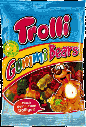 Мармелад жевательный Trolli Мишки Гумми 100 гр